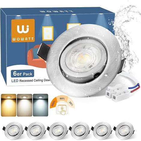 Spot LED Encastrable Dimmable 6W 640LM 3CCT (1/5)