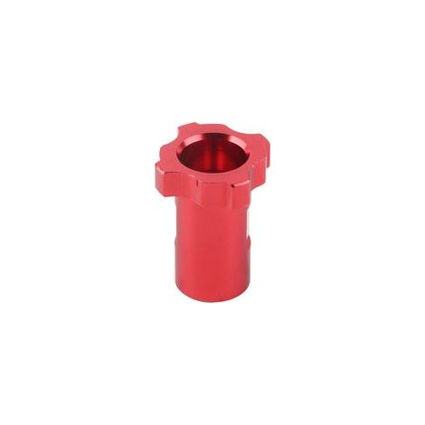 Connecteur de pot de pulvérisation M16 1,5 mm Joints de pot Connecteur de pot jetable en acier inoxydable Adaptateur d'aérographe Filetage interne (1/4)
