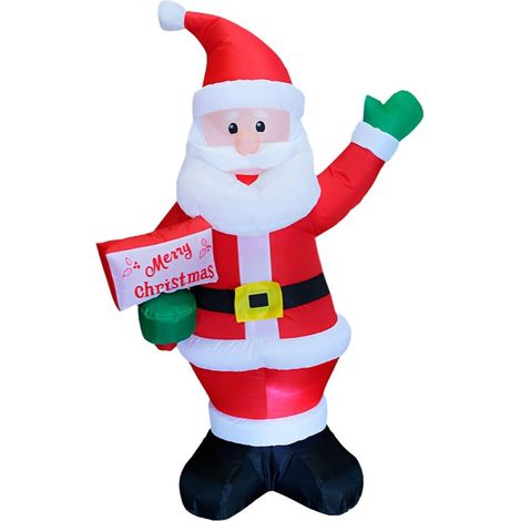 Babbo Natale Gonfiabile 75 X 50 X 125 Cm (1/2)