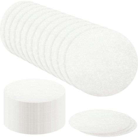 Filtre à café rond, filtre pour machine à café compatible avec les machines à café, filtre à café/thé jetable
