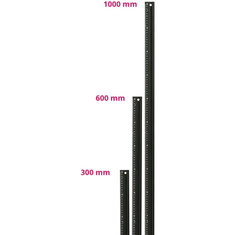 Tajima – Règle de découpe aluminium 300 mm – Largeur 40 mm – Rebords protège-doigts 18 mm – Semelle anti-glisse pour précision (1/7)