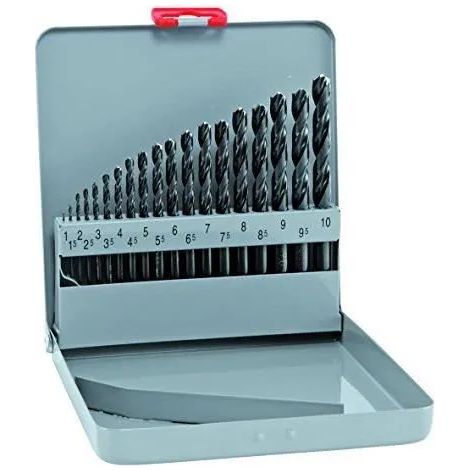 Broca helicoidal Alpen-Maykestag km19 HSS cobalto 19 piezas 1-10 mm