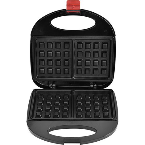 Gaufrier 750W antiadhésif en acier inoxydable, appareil à gaufres électrique pour la cuisine à domicile (1/5)