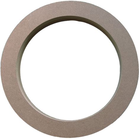 Hublot sans verre en MDF brut 325 x 325 x 45 mm
