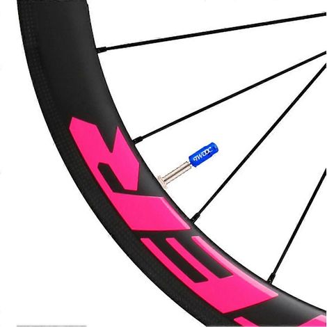 Bouchons de valve de vélo en alliage d'aluminium, adaptés au gonflage des pneus de vélo, lot de 5. (1/5)