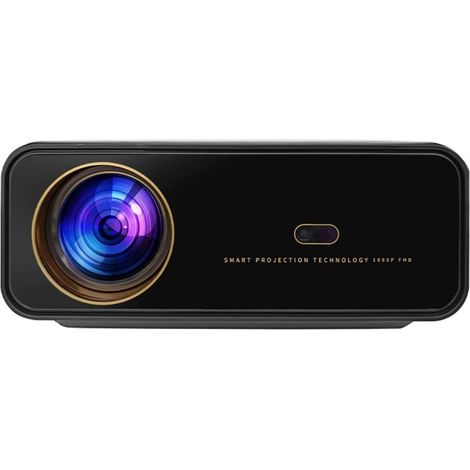 Filiyano – Projecteur Android 4 K haute résolution (prise UE) - 1000 lumens ANSI, autofocus et correction trapézoïdale (1/4)