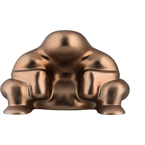 Alessi PS18 BM Fermaporta, PVD Brown Metal, Resina termoplastica, 19.5 x 21 x 21 (1/3)