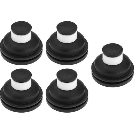 EMSea Lot de 5 Clips de Montage avec œillets en Caoutchouc pour Capot Moteur Compatible avec Kangoo Compatible avec Megane 7701056972 7701060158 (1/5)
