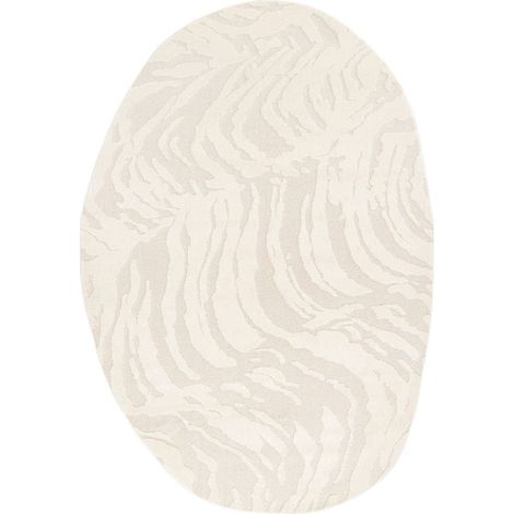 BOBOCHIC - Tapis poils courts ORIAN motif abstrait 160x230 Beige (1/5)
