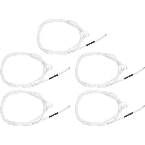5 sondes thermistance 100KΩ précision élevée, câble capteur température pour imprimante 3D, lot de 5 pièces (1/5)