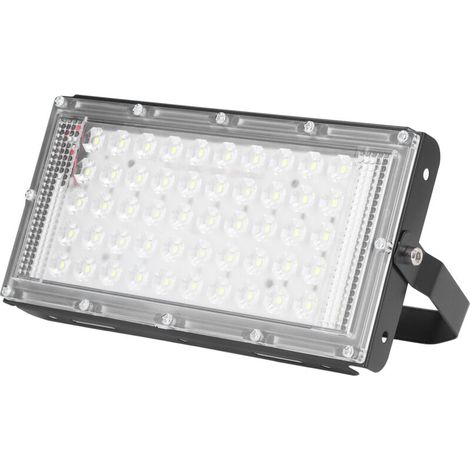 50W 12V LED Floodlight, Very Bright White Light, Waterproof Outdoor LED Floodlight for Gardens and Courtyards (1/5)