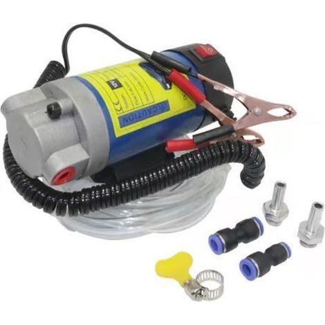 Pompe de changement d’huile moteur 12V 100W Pompe d’extraction d’huile moteur Pompe de changement d’huile Convient pour voiture RV Moto bateau Pompe à huile électrique (1/5)