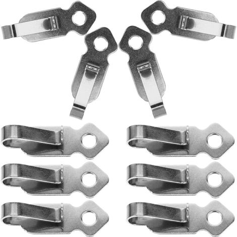 Crochet de suspension, inox, argenté, pour maison et plafond (1/5)