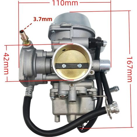 Kit carburateur adaptable quad Yamaha Grizzly 600 1998-2001 – Réf 606-047 PD42J, pièce ATV 4 temps, remplacement direct, robustesse assurée (1/5)