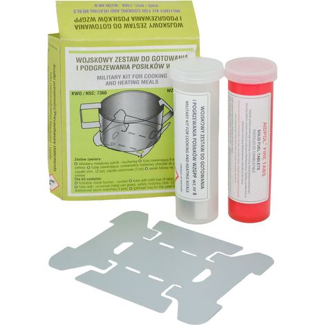 Ensemble de cuisson et de réchauffage militaire pour aliments, réchaud wzgpp (1/3)