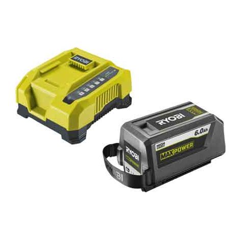 KIT ENERGY BATTERIA E CARICABATTERIA 'RY36BK60B-160' RYOBI 36V 6,0Ah - RYOBI