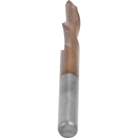 Doppelschneidiger Gewindeschneider aus gehärtetem Wolframstahl, robustes CNC-Werkzeug für Holz, 4x4x12x45L, langlebiger Fräser (1/5)