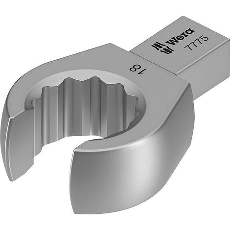 [PRODUIT RECONDITIONNE] Clé à oeil interchangeable ouverte, WERA 4 pans 9x12mm Forme B SW 19