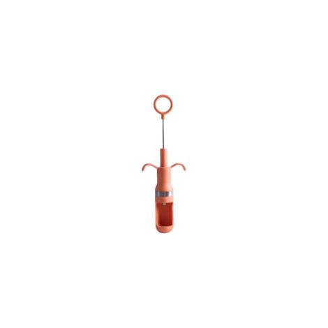 Dénoyauteur de jujube – Rouge – Outil multi-usage pour jujube, aubépine et cerise – Taille unique (1/5)