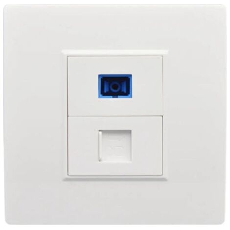SC Glasfaser-Schnittstelle, Wandstecker, RJ45-Netzwerkanschlussfeld, Connecto1-Typ