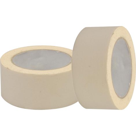 Dapetz ® Premium Masking Tape 2 Rolls (50mm x 50m) White Masking Tape Painting Tape For Painters, Decorators Professional DIY Use Painting Office Home Crafts and More (1/5)