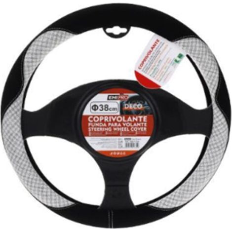 Housse de volant style sport - Antidérapante et intégrale, douce, respirante, épaisse et résistante pour une sécurité optimale (1/4)