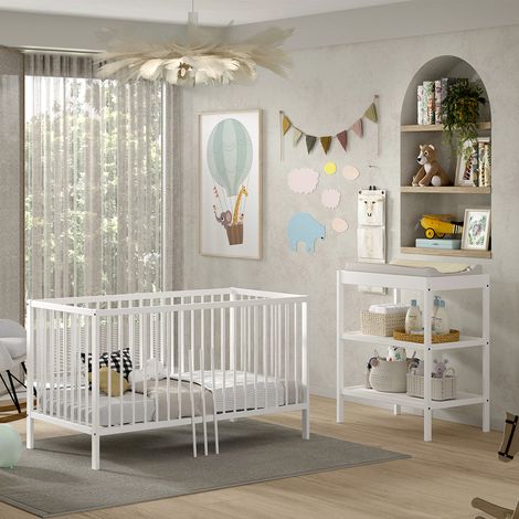 Vipack Meryl 70x140 lettino e fasciatoio Bianco (1/5)