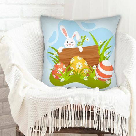 Housse de coussin décorative déhoussable pour canapé lit salon chambre à coucher (1/5)
