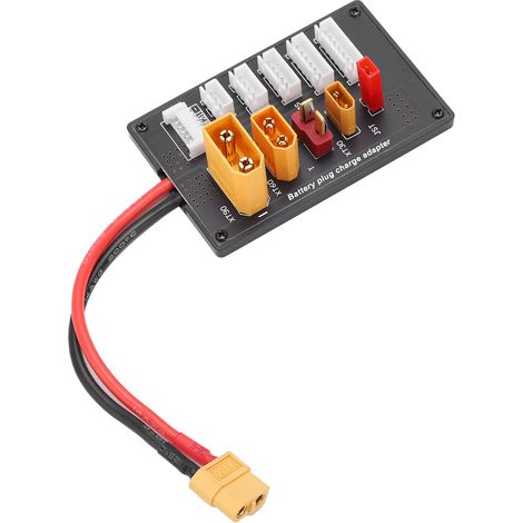 Carte de charge parallèle XT60 pour batteries LiPo, chargeur de batterie LiPo 2S-6S, adaptateur de charge parallèle équilibré (1/5)