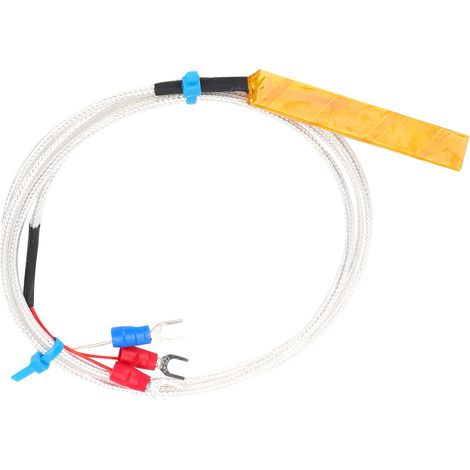 Sonde de température PT100 étanche, thermistance pour mesure de température, type patch, 1 m (1/5)