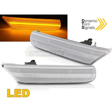 Paire clignotant Repetiteur Porsche 911 type 996 1999 a 2004 Clair led Dyn-37089941
