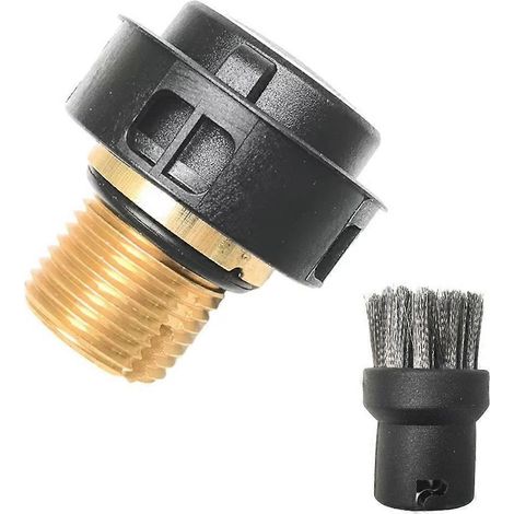 Bouchon de réservoir de rechange pour aspirateur/nettoyeur vapeur Karcher SC4/SC5, soupape de sécurité, couvercle de chaudière (1/5)