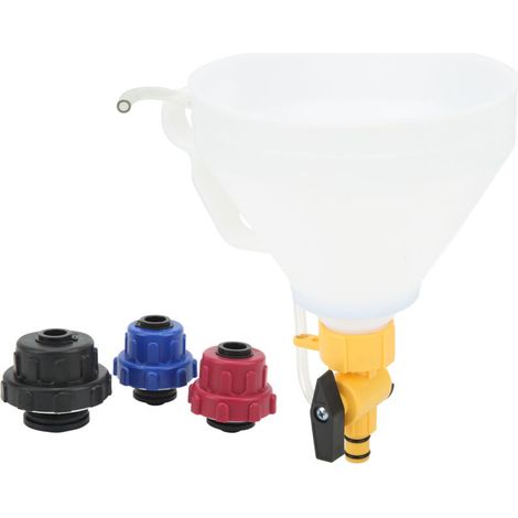 Kit de remplissage de liquide de refroidissement de radiateur anti-déversement avec 3 adaptateurs de remplacement pour Ford (1/3)