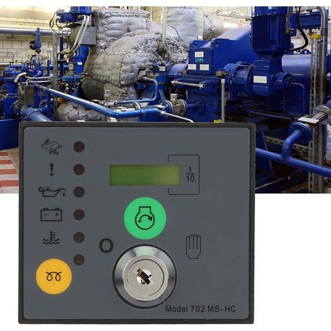 Module de démarrage manuel du panneau de commande du générateur DSE702MS (1/5)