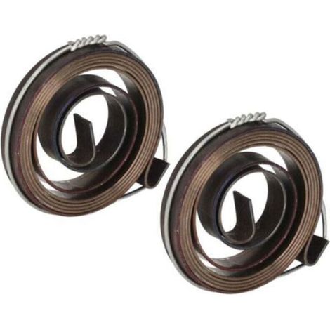 2Pcs Ressort de Rappel Perceuse à Colonne Aliment Penne Bobine Assemblage 35x6x0.7mm