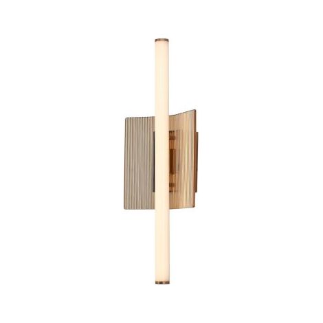 Mantra Aplique de pared LED VELA CRISTAL negro/oro 10W CCT regulable de 20-40cm para interior (1/5)