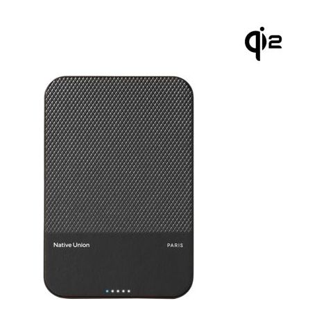 Native Union (Re)Classic Qi2 Magnetic Powerbank 5000mAh Black (1/5)