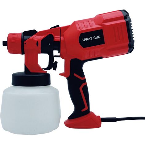 550-W-Akku-Farbspritzgerät – Q1P-JY08-550 (220 V, 800-ml-Tank, 1 Düse) Akku nicht im Lieferumfang enthalten