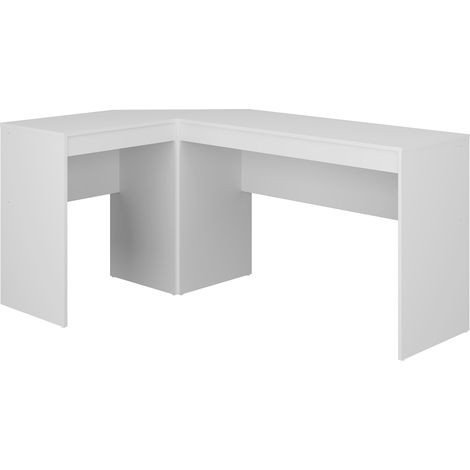 Mint Essentials Chester White L-Shaped Corner Desk (1/3)