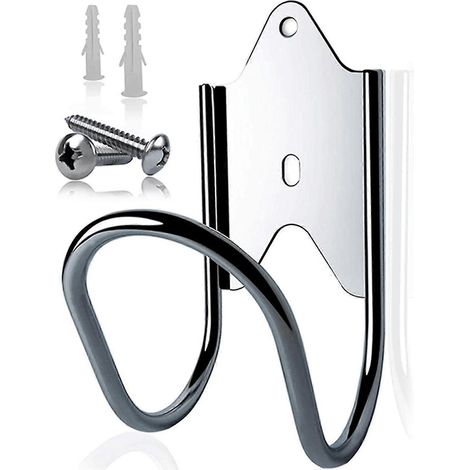 Support de rangement pour tuyaux d'arrosage en acier inoxydable - Installation facile - Idéal pour le jardin, la pelouse et la cour - Qualité supérieure (1/5)