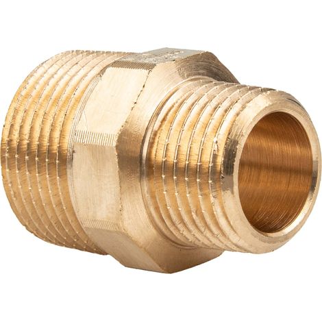 Viega Rotguss Reduziernippel AG/AG - 1 x 1/2 Zoll - Typ 3245 (1/5)