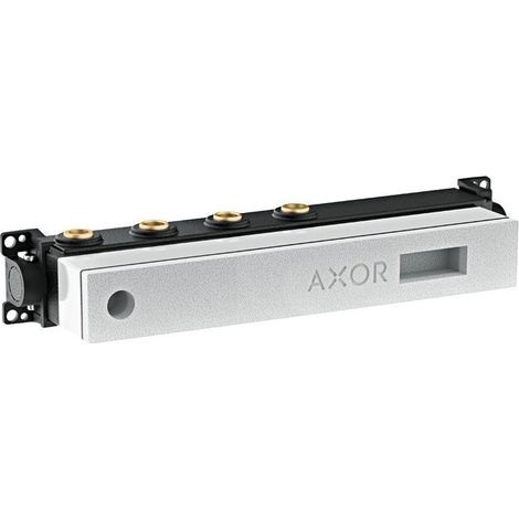 Corps d'encastrement pour module thermostatique encastréavec 2 fonctions