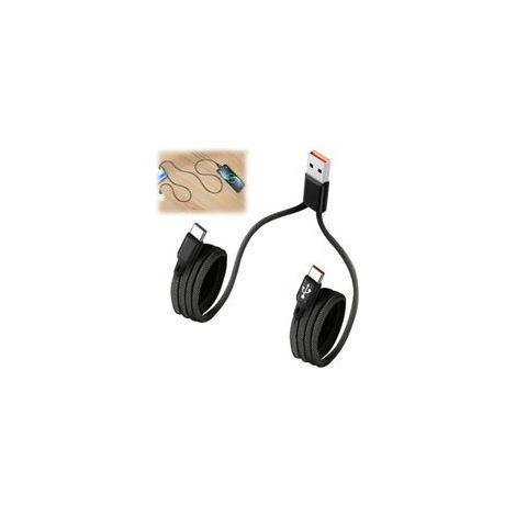 Cable de carga rápida 2 en 1 USB a doble puerto Tipo C, 3 A, nailon, 1,2 m, adaptador multi-Tipo C para iPad Pro, Air y Android, divisor de cargador USB a Tipo C de doble puerto