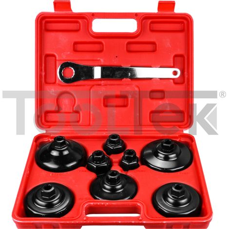 SET CHIAVE SMONTAGGIO FILTRO OLIO 9PZ CHIAVI COPPE SMONTARE FILTRI (1/2)