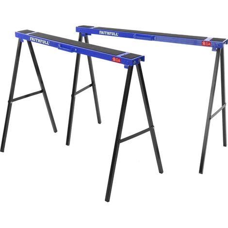 Faithfull Steel Trestles (Twin Pack) FAITRESTLES