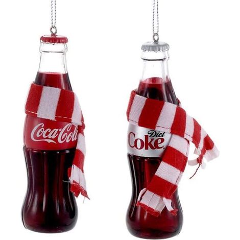 DISNEY Decorazione Bottiglia di Coca-Cola Con Sciarpa (1/2)