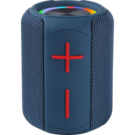 Enceinte Bluetooth sans fil, compatible avec les cartes TF, les ports USB, la radio FM et les appels Bluetooth TWS - Étanchéité IPX6. (1/3)