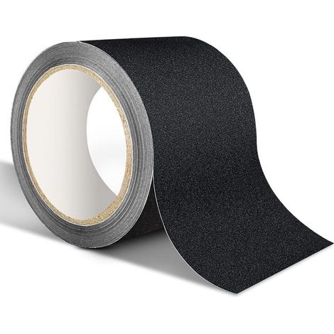 Bande Antidérapante adhésive 15cm x 5m Ruban antidérapant Forte Adhésif, Bande Antidérapante Adhésive pour Escaliers Marches (1/5)