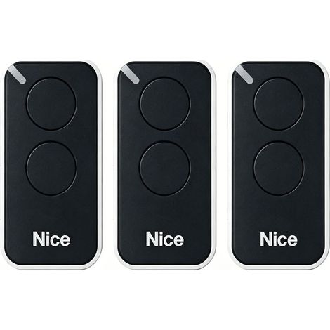Télécommande NICE ERA INTI noir INTI2 lot of 3 (1/2)