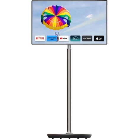 Thomson – TV LED 81 cm 4K Ultra HD – Classe énergétique A – 3 ports HDMI – Taux de rafraîchissement 60Hz – Technologie Ambilight – Doré